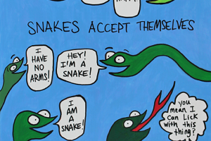 Snakes Accept Themselves
